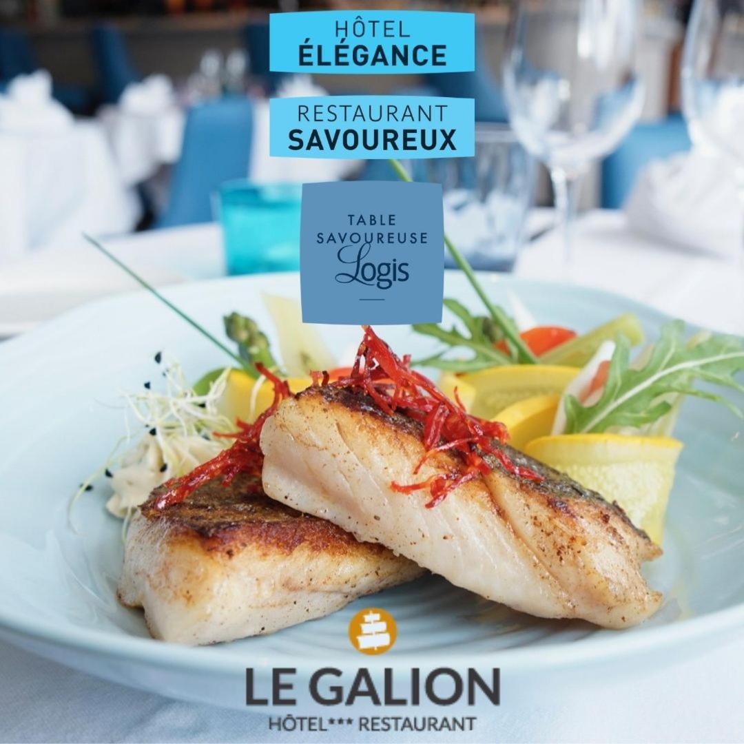 Le Galion Hotel Et Restaurant Canet Plage - Logis المظهر الخارجي الصورة